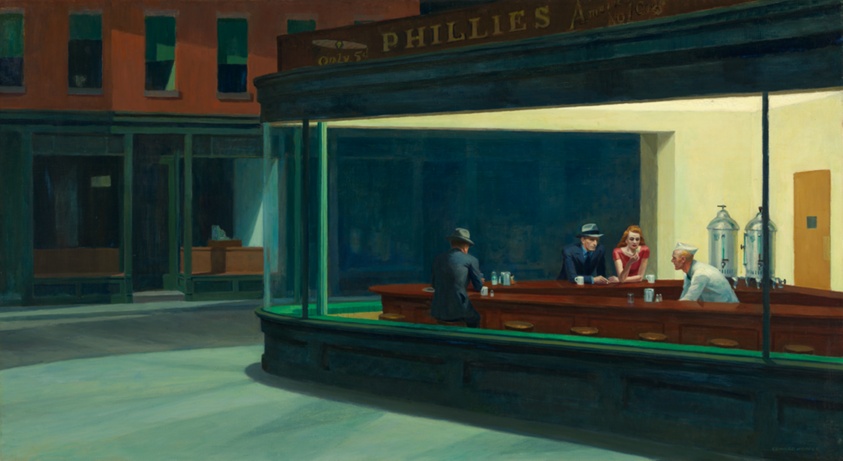 Nighthawks - Edward Hopper - 1942